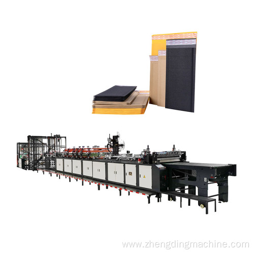 Corrugated Surf Paper Rigid Mailer Envelope Making Machine